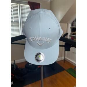 Callaway Golf Hat Cap Light Blue Velcro Back.
NWT